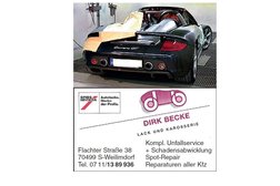 Dirk Becke Lack und Karosserie in Stuttgart