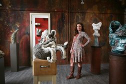 Porzellanatelier Claudia Biehne - Skulpturen, Wandbilder, Unikatleuchten Photo