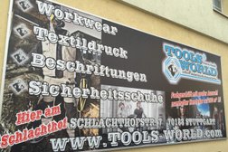 Tools World original Workwear & Textildruck in Stuttgart